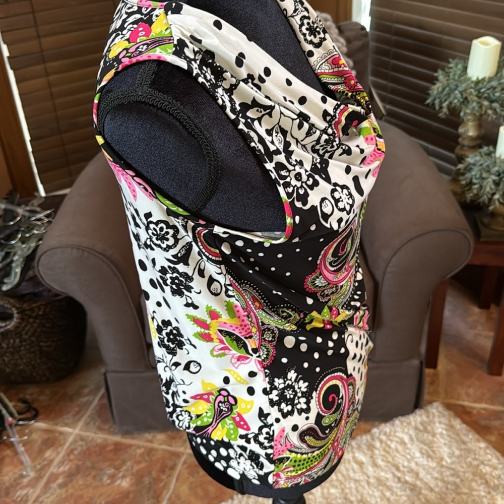 Vibrant Paisley Women's Top Peter Nygard - Picture 4 of 5
